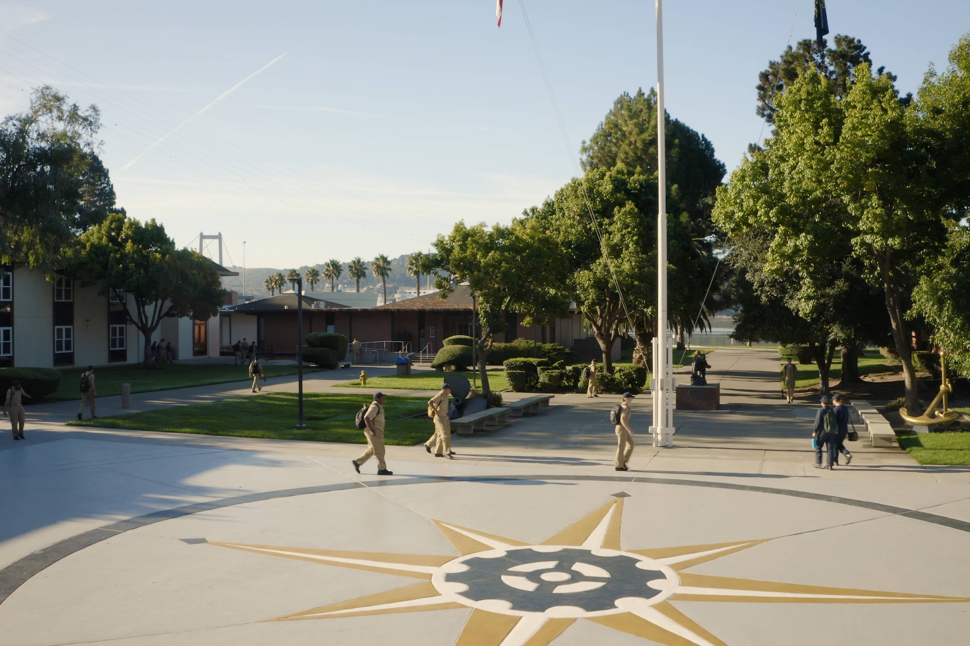 Campus Quad Students