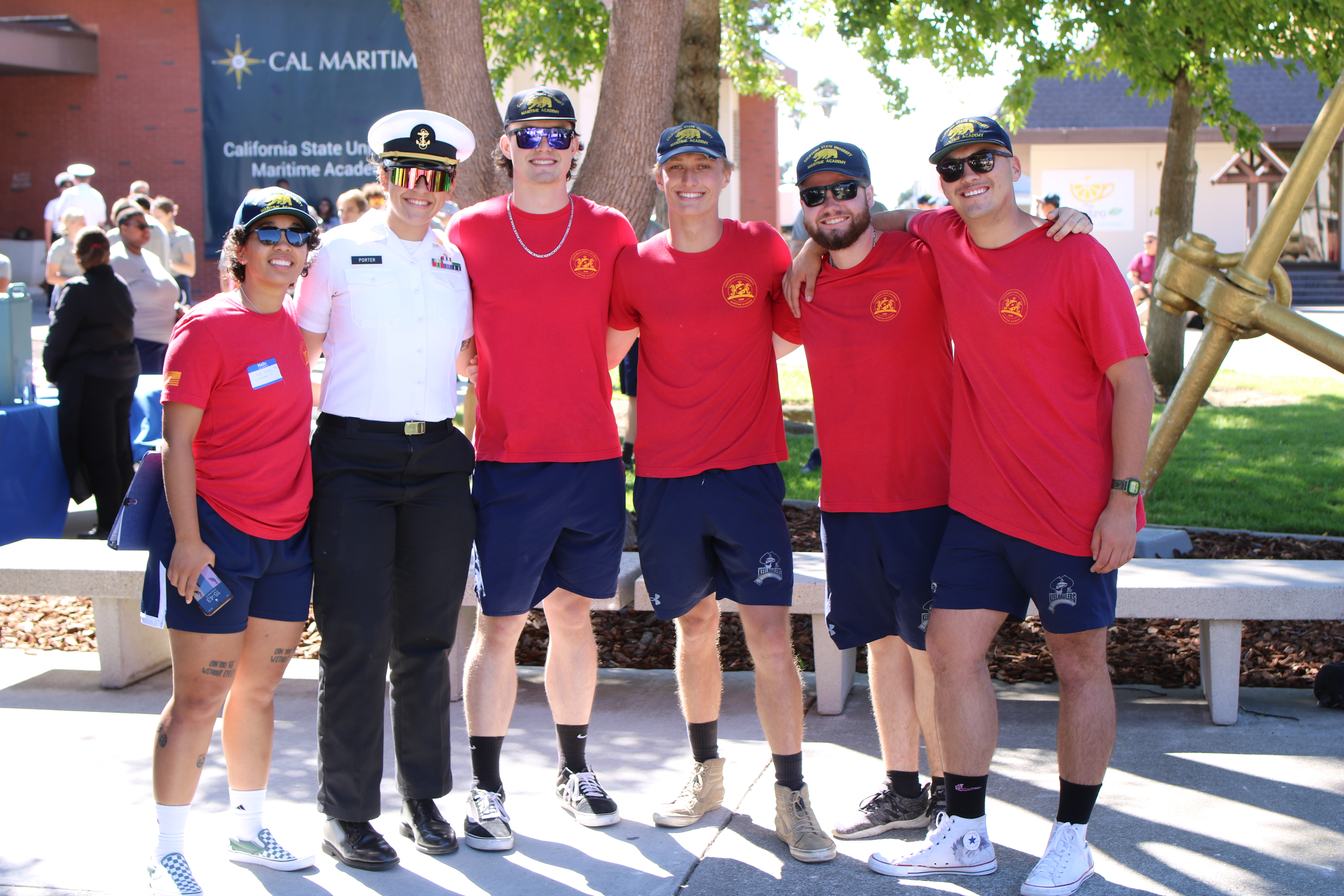 Corp Commander and Orientation Leaders
