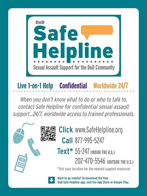  Safe help infographic
