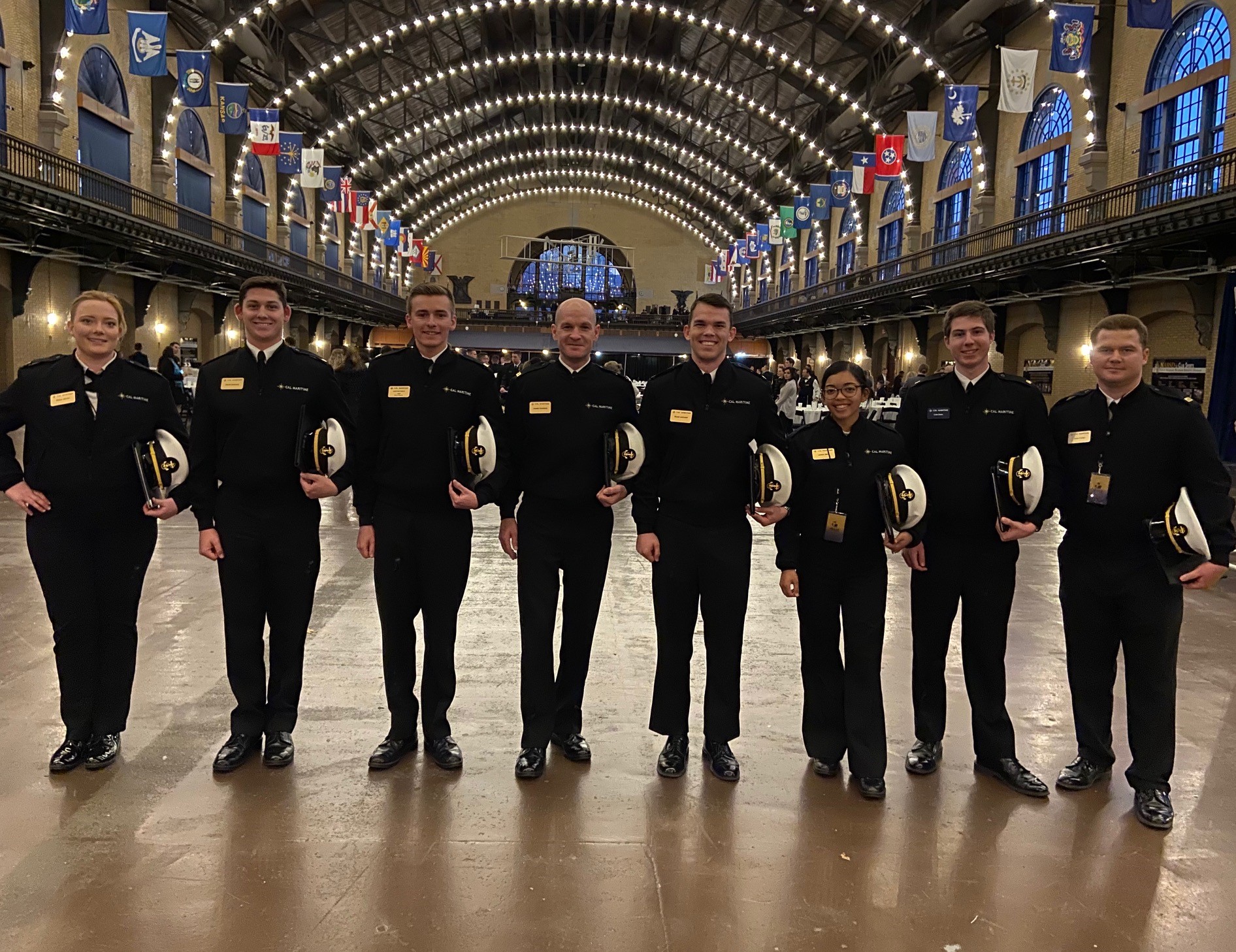 Cadets in uniform