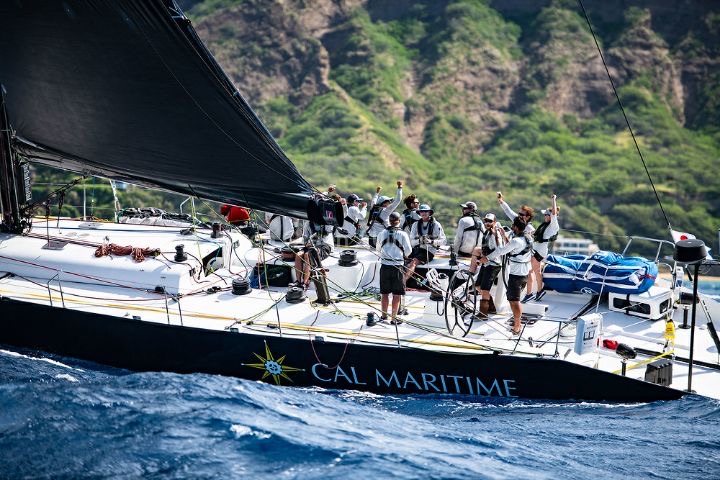 Cadets on boat