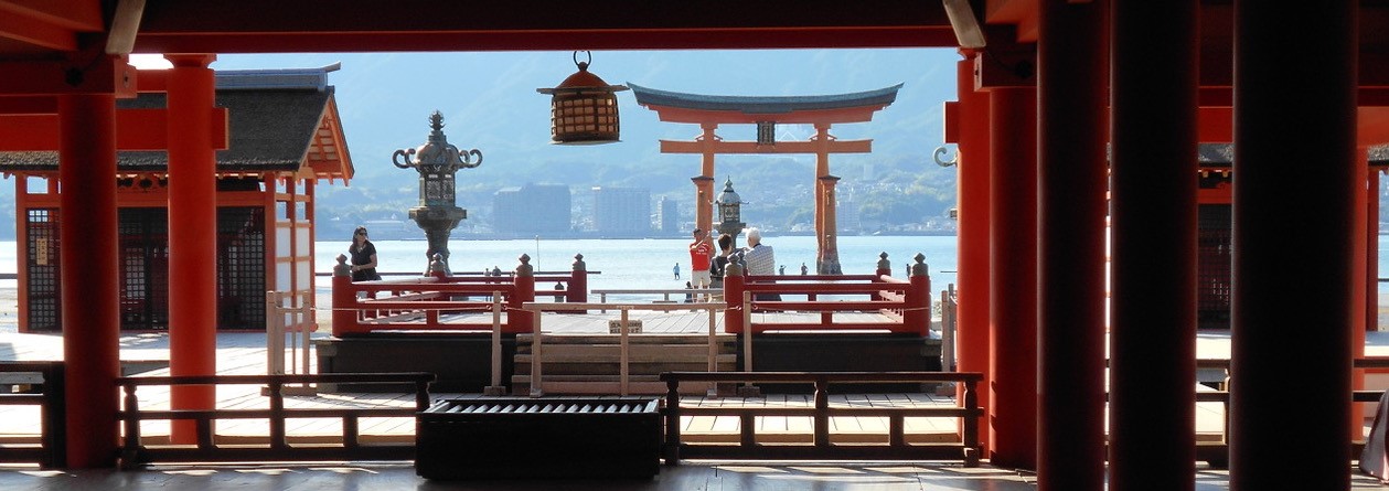 Itsukushima Shrine In Japan