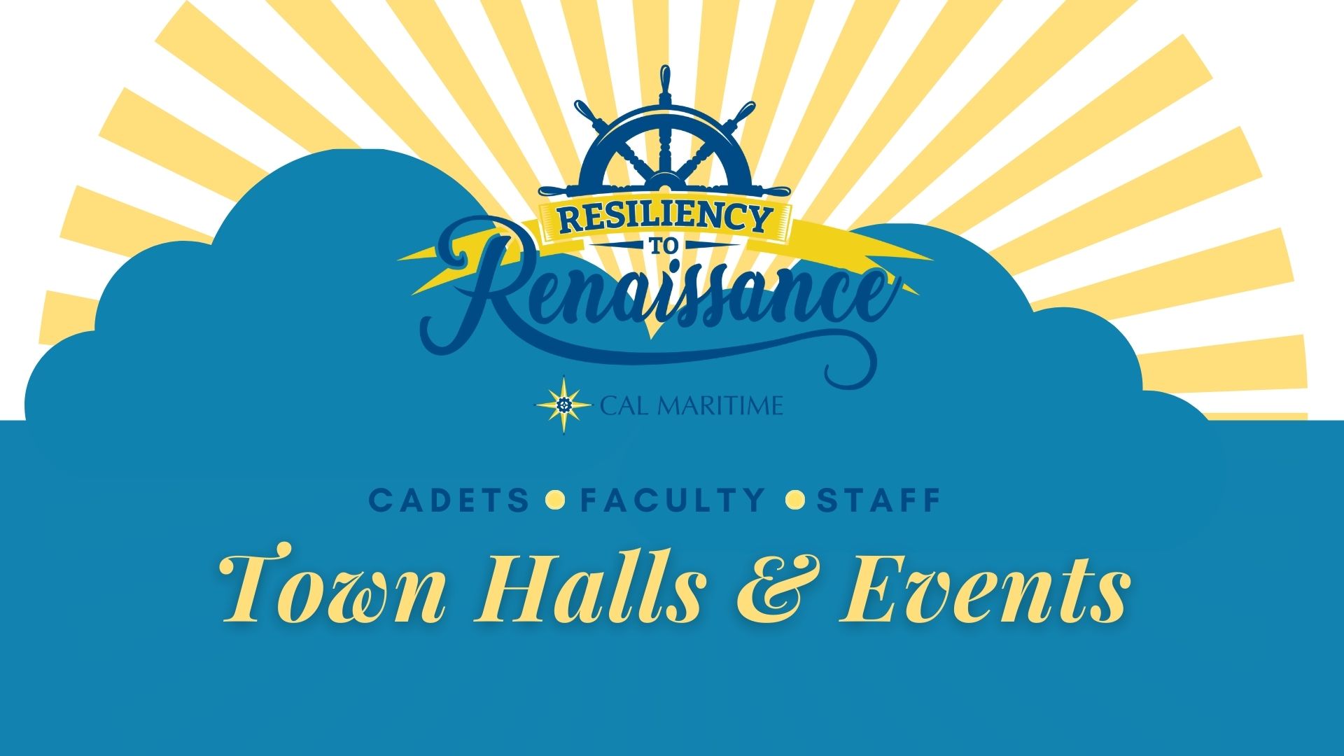 Convocation Town Halls and Events banner