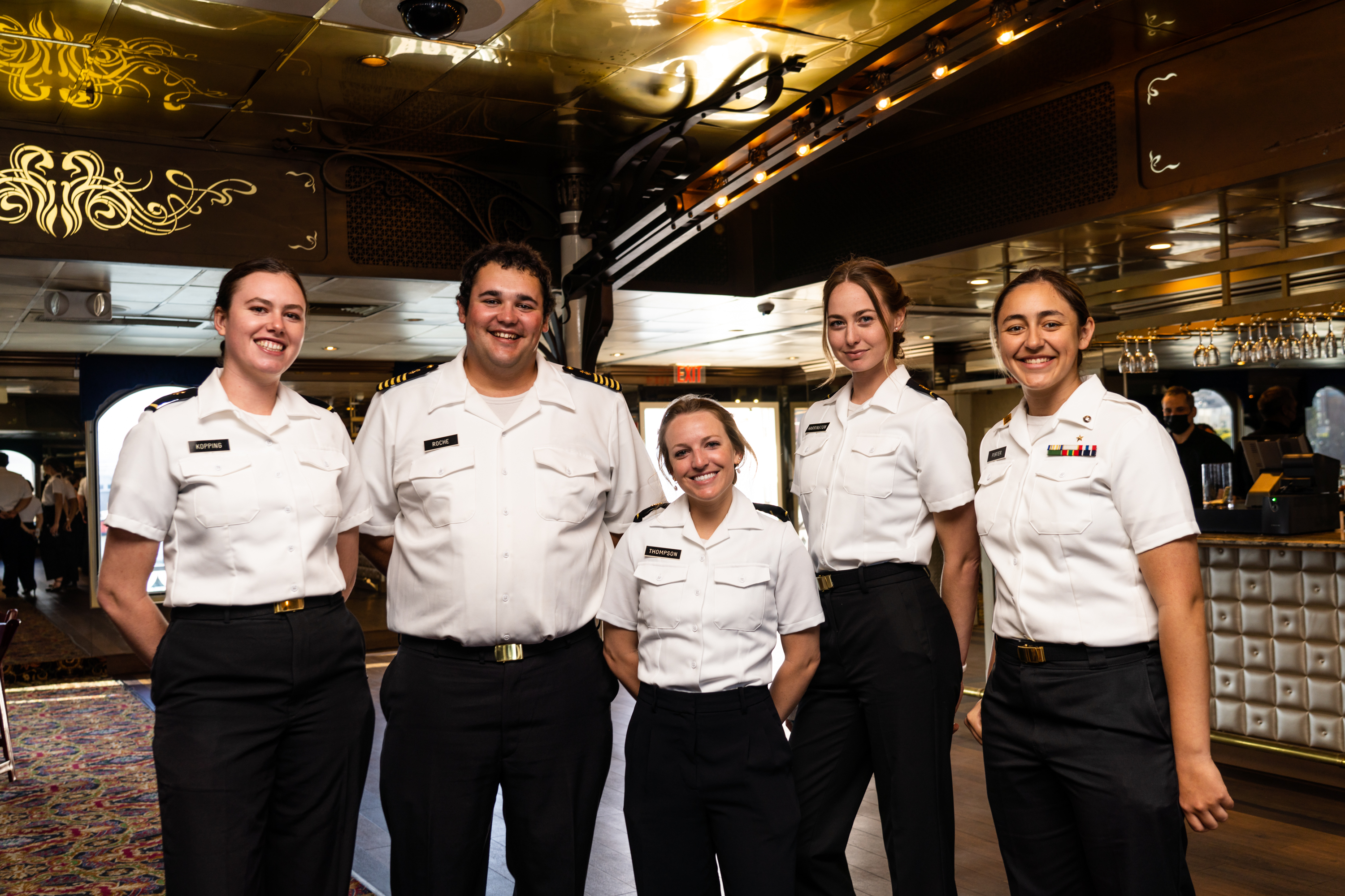 Cadets Posing