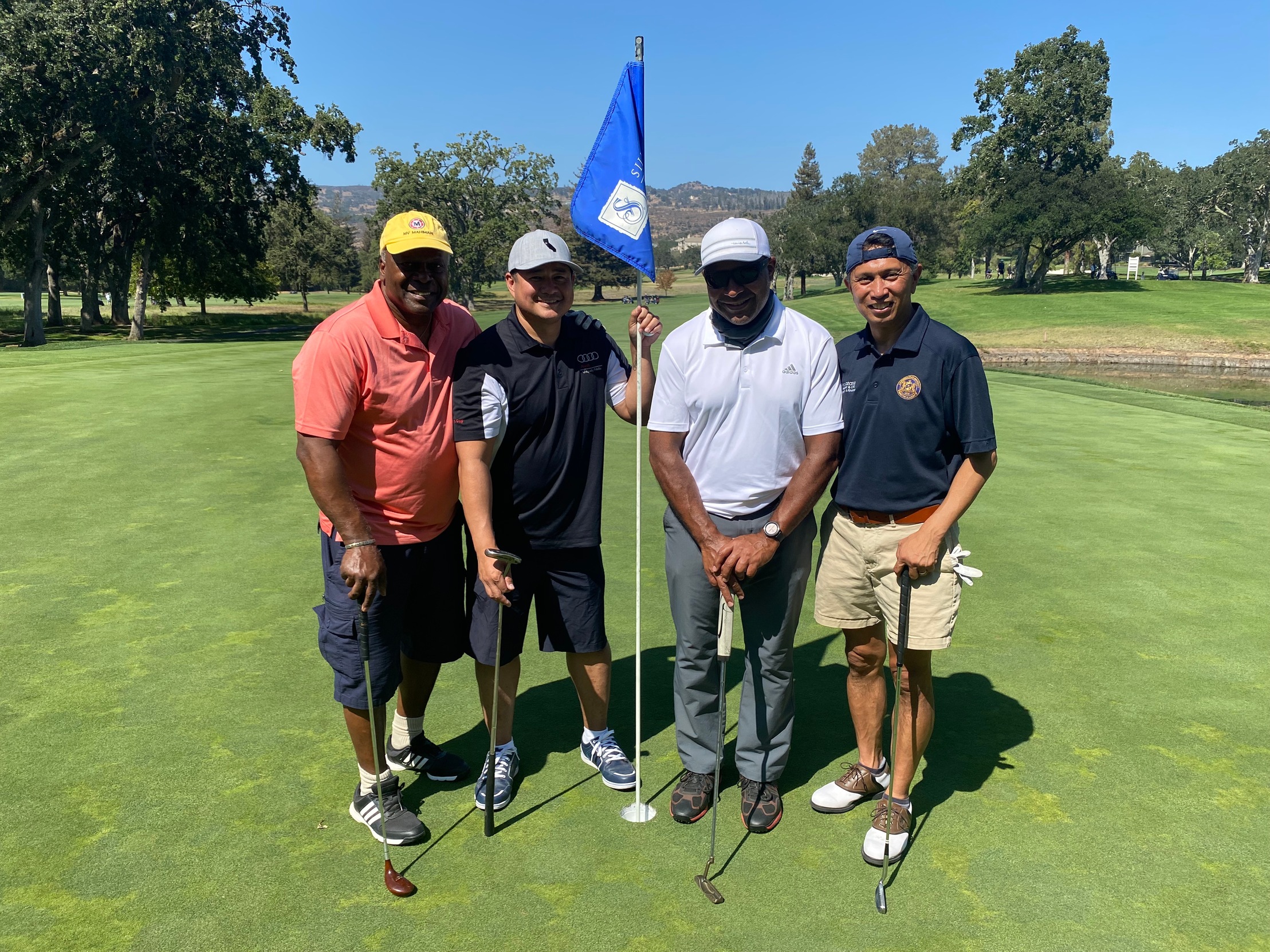 2021 Photo - Participants at the Cal Maritime Athletics Annual Golf Tournament at Blue Rock Springs, Vallejo, CA, September 24, 2022