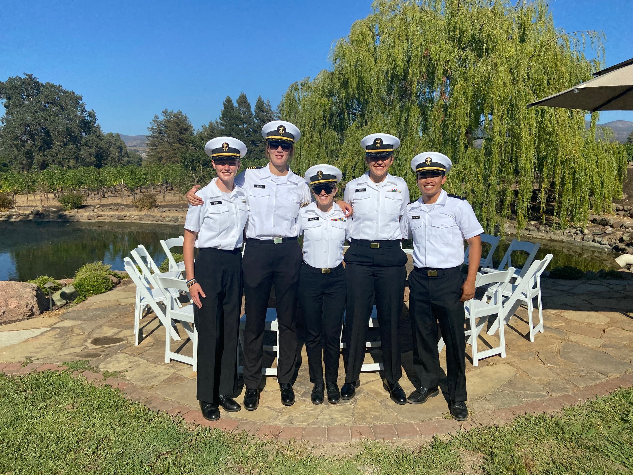 2021 Photo - Cadets at the Cal Maritime Athletics Annual Golf Tournament at Blue Rock Springs, Vallejo, CA, September 24, 2022
