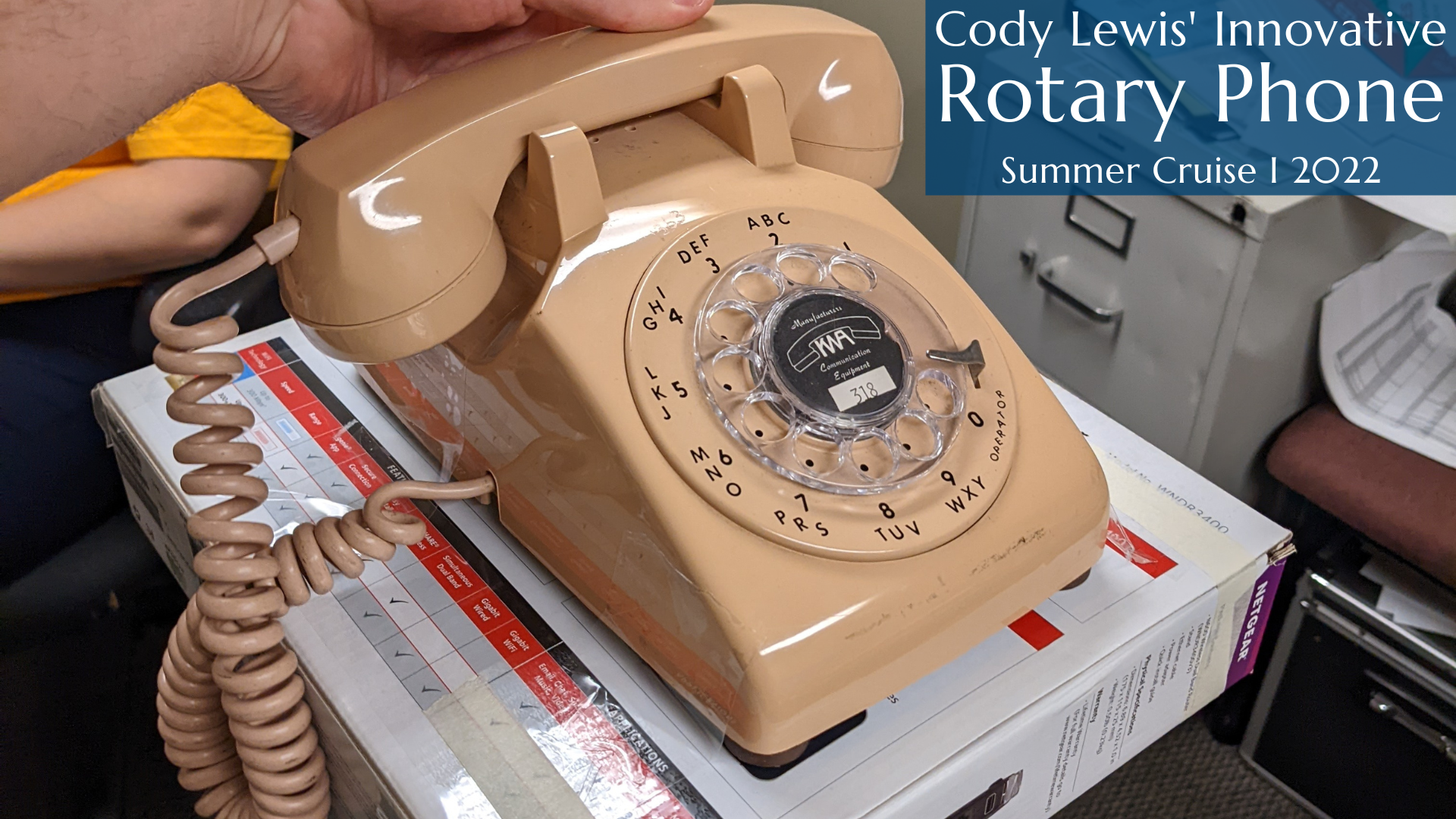 Cody Lewis' Innovative Rotary Phone on Summer Cruise I 2022