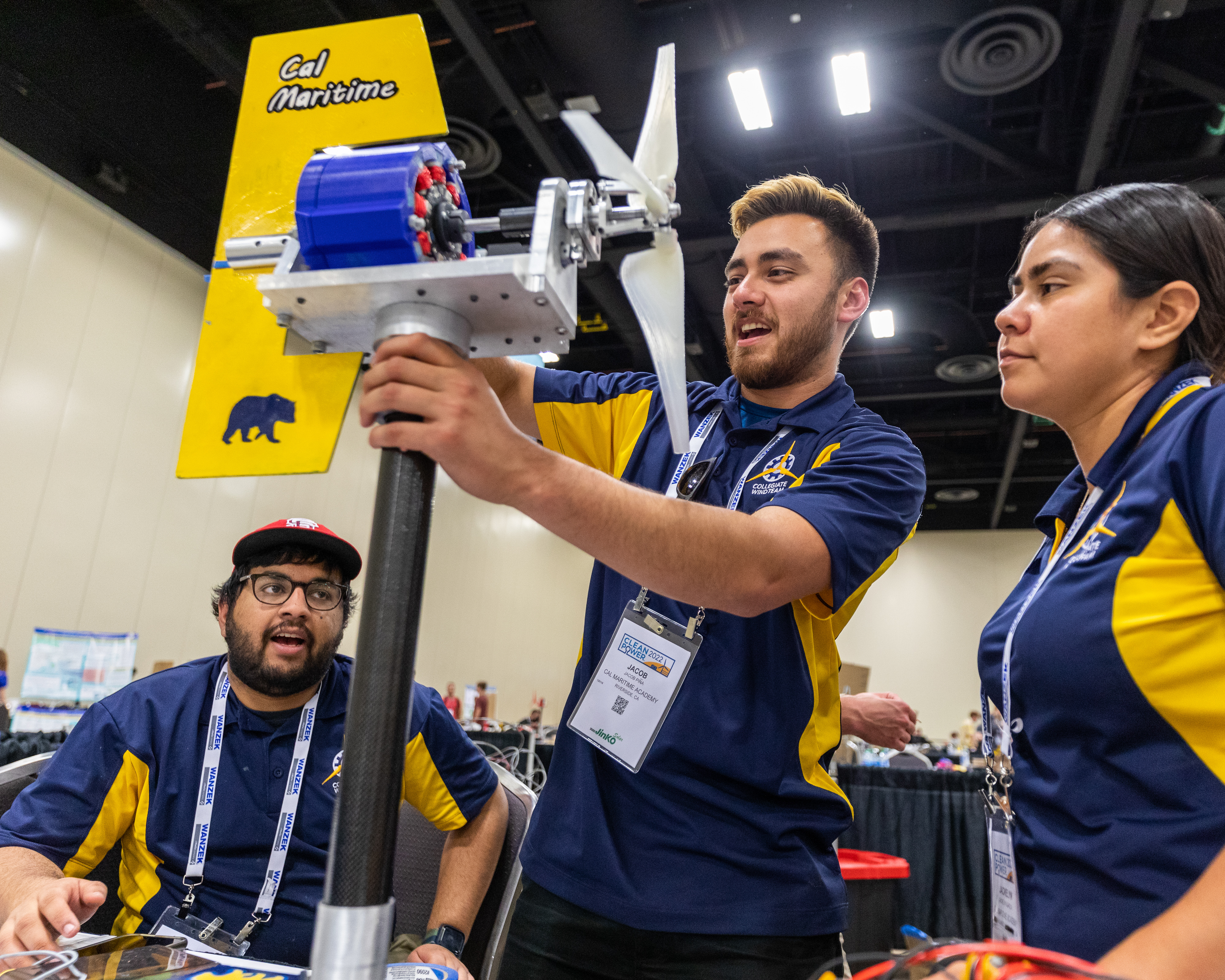 Photos are from the 2022 Collegiate Wind Competition courtesy of energy.gov.