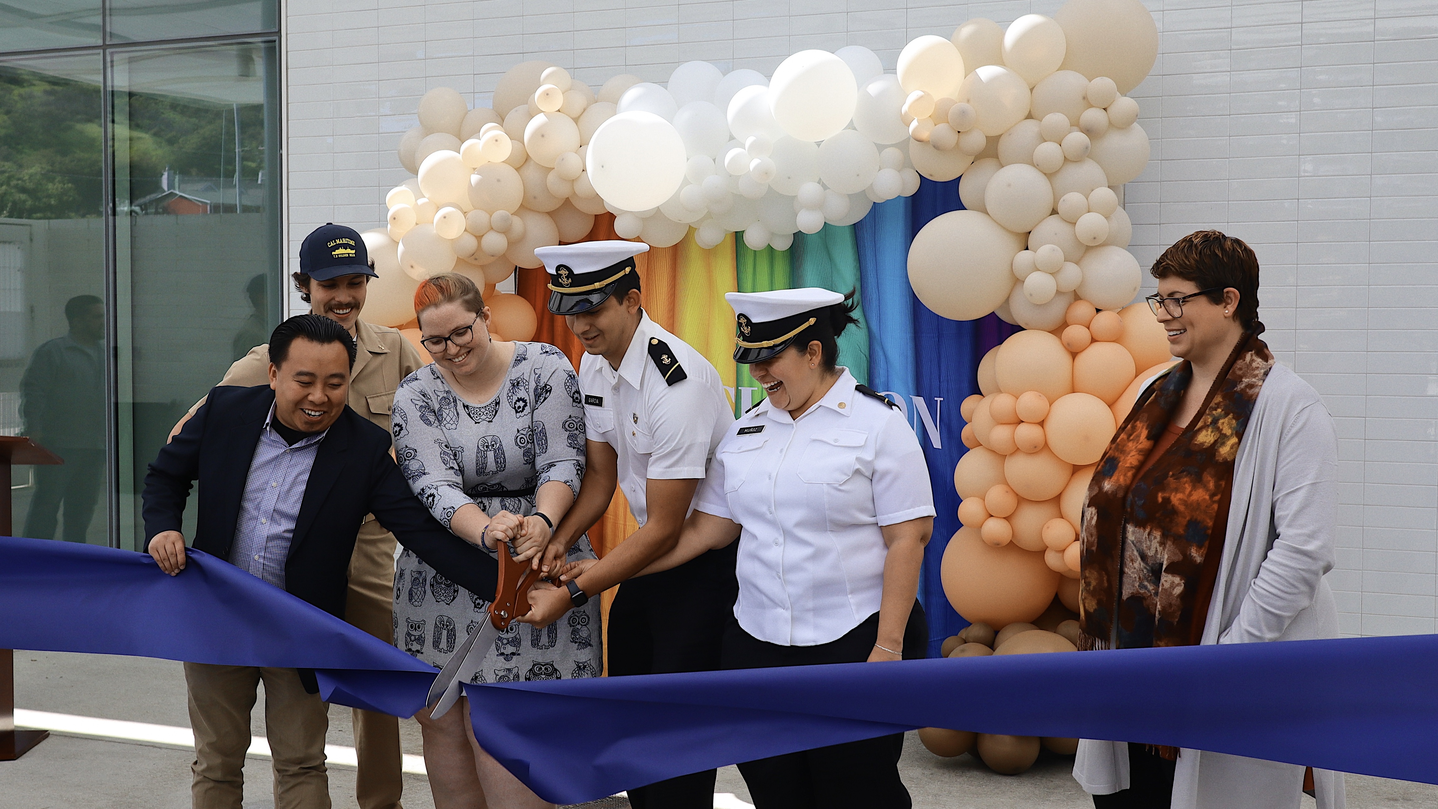 Cal Maritime celebrated the grand opening of its first-ever Inclusion Center this week with a ribbon cutting.