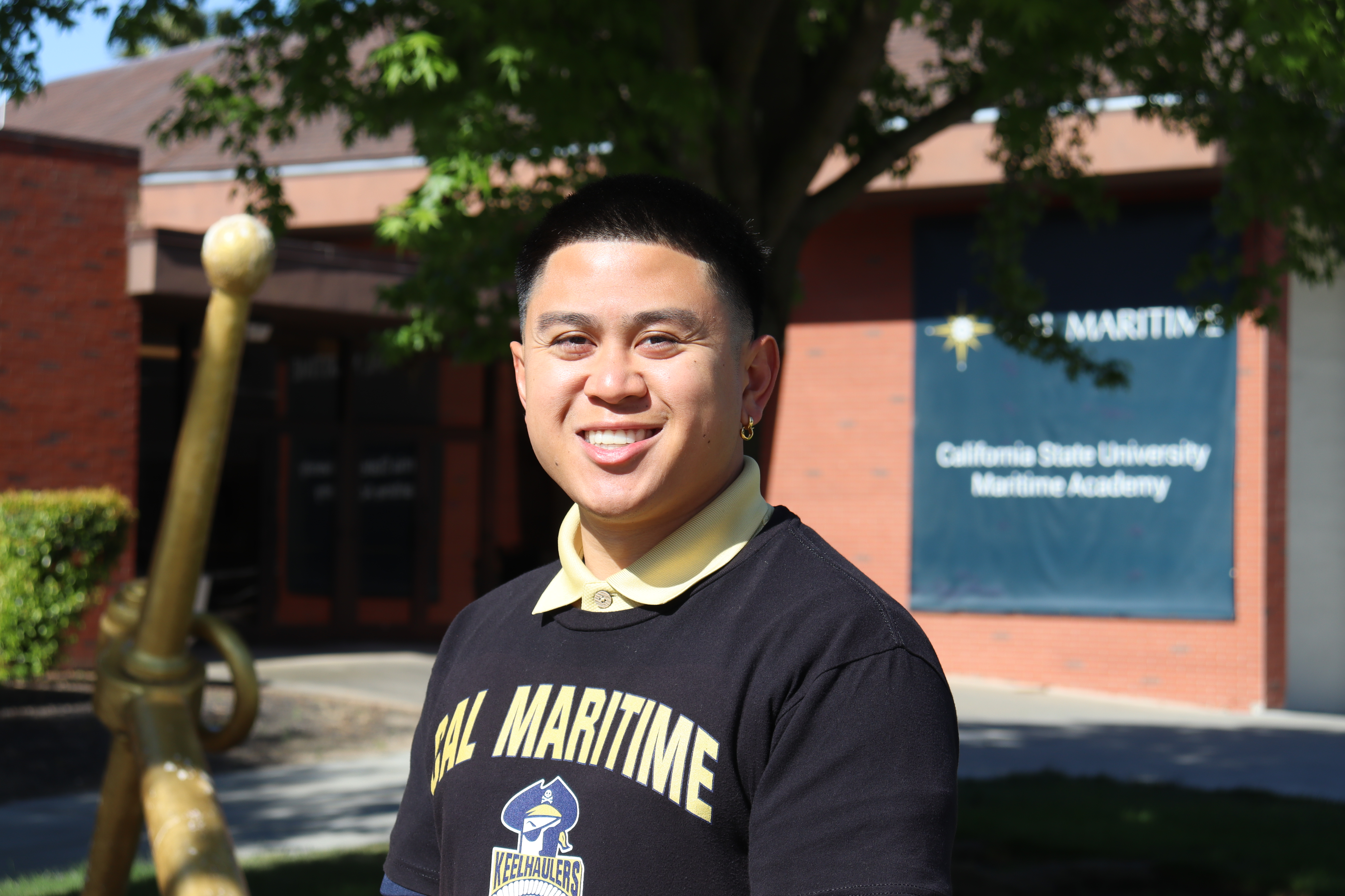 Rizal Aliga Coordinator for Sustainability at California State University Maritime Academy