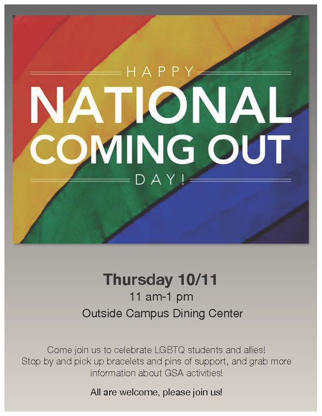  national coming out day poster