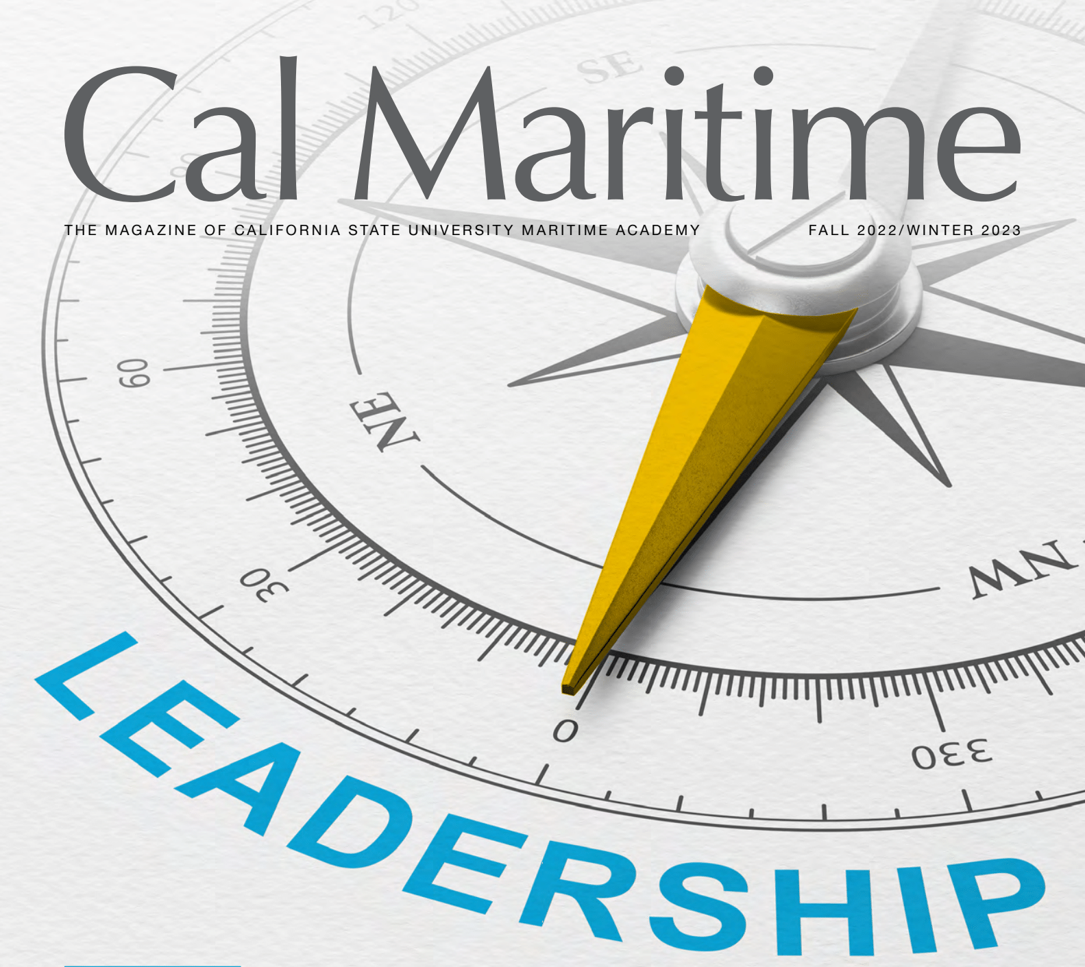 Cal Maritime's Fall 2022/Winter 2023 magazine 
