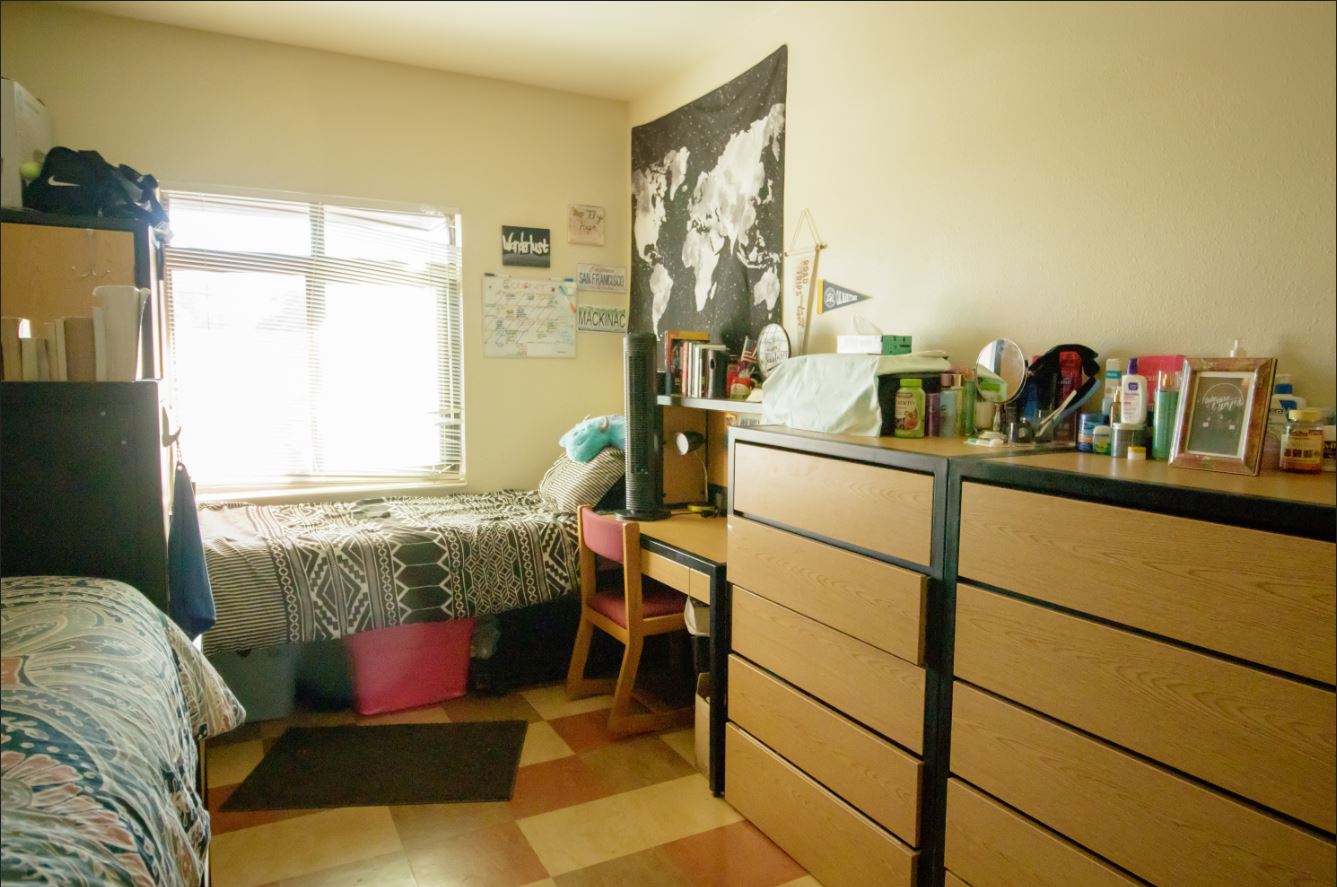 McAllister Residence Hall Room Example