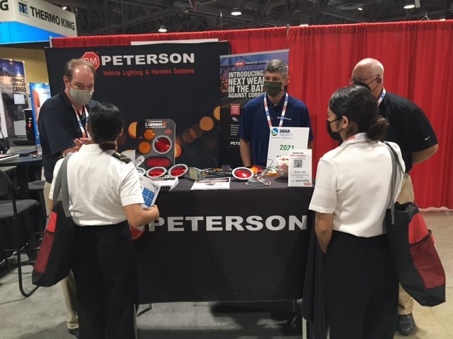 IBL Cadets visit booths at IANA Expo 2021