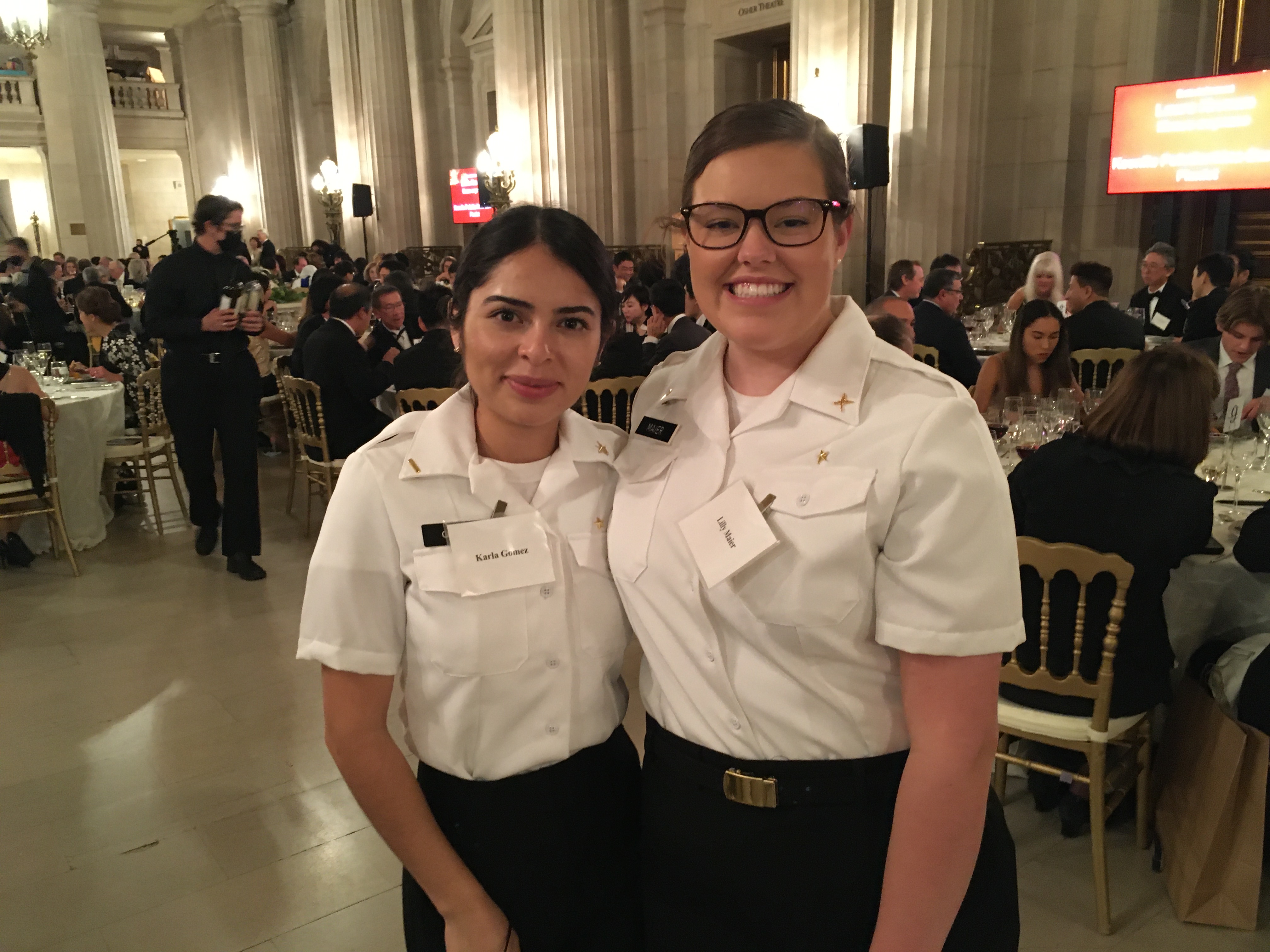 Cadets at Japan Society Gala 2021