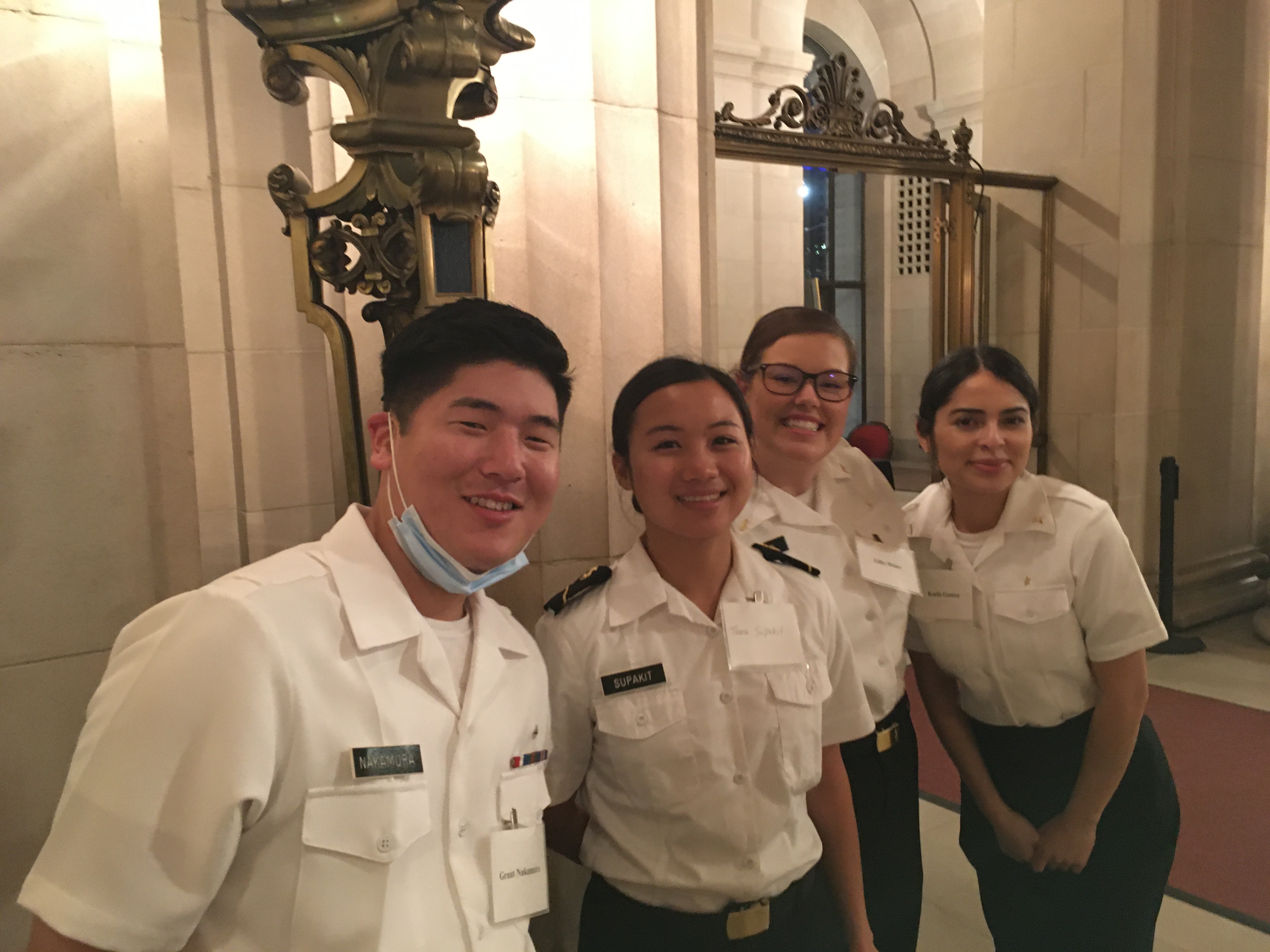 Cadets at Japan Society Gala 2021