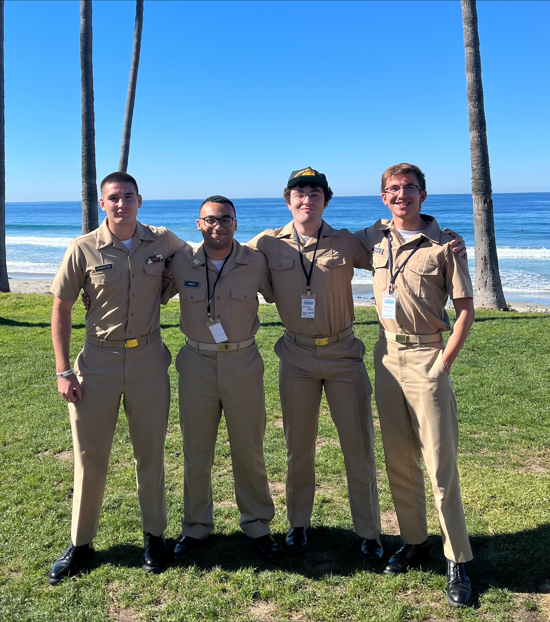 Cadets at BlueTech Conference, San Diego, CA