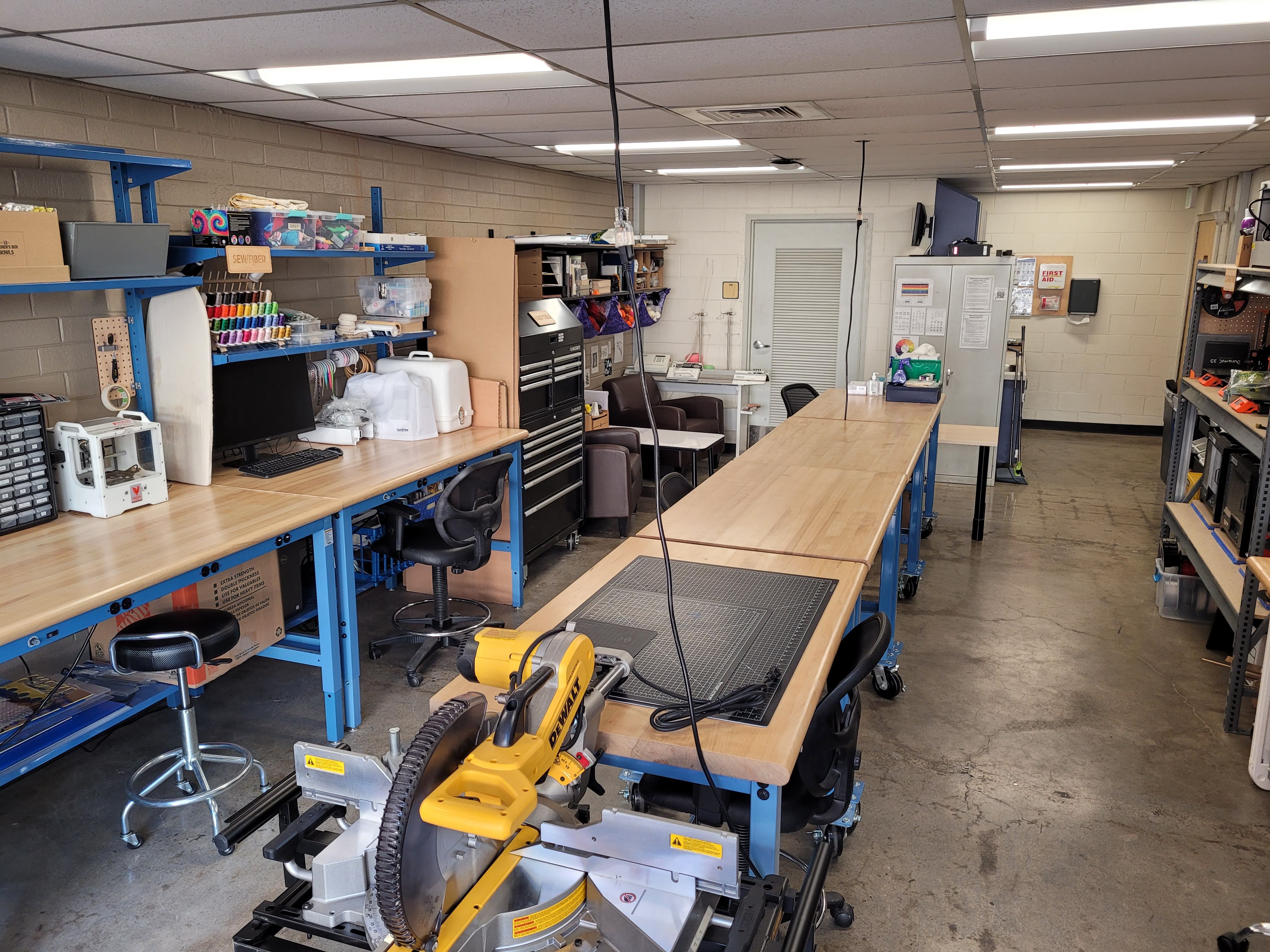 view of the Makerspace
