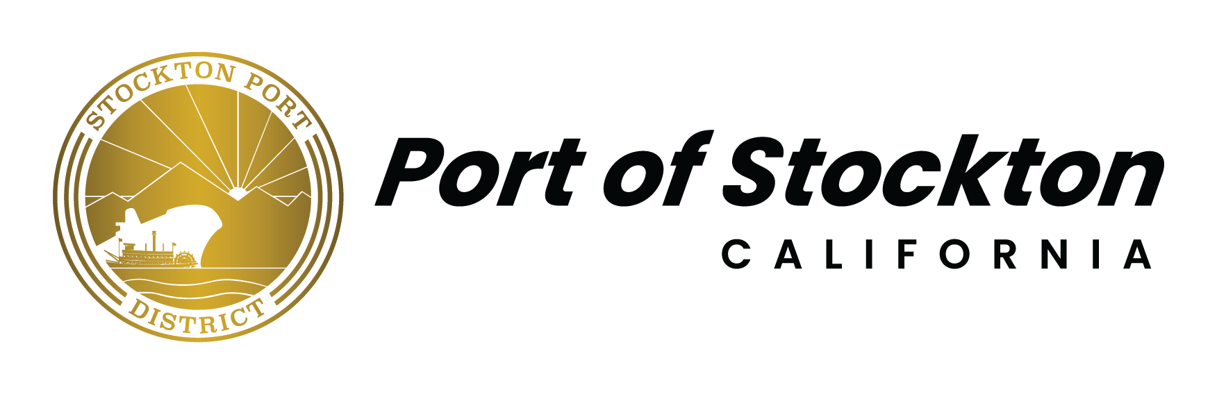 Port of Stockton logo