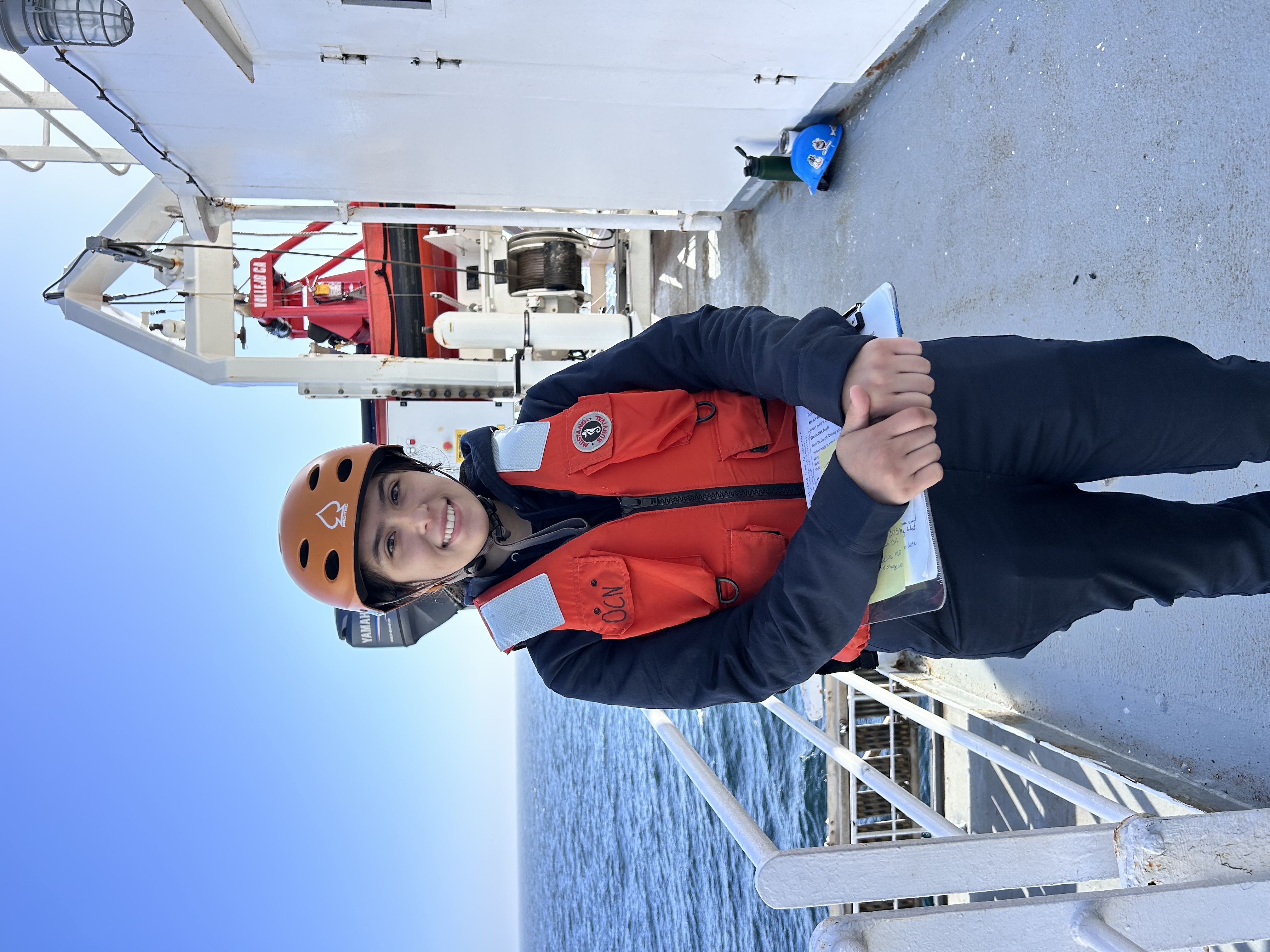 Oceanography Student Nicolle Gomez
