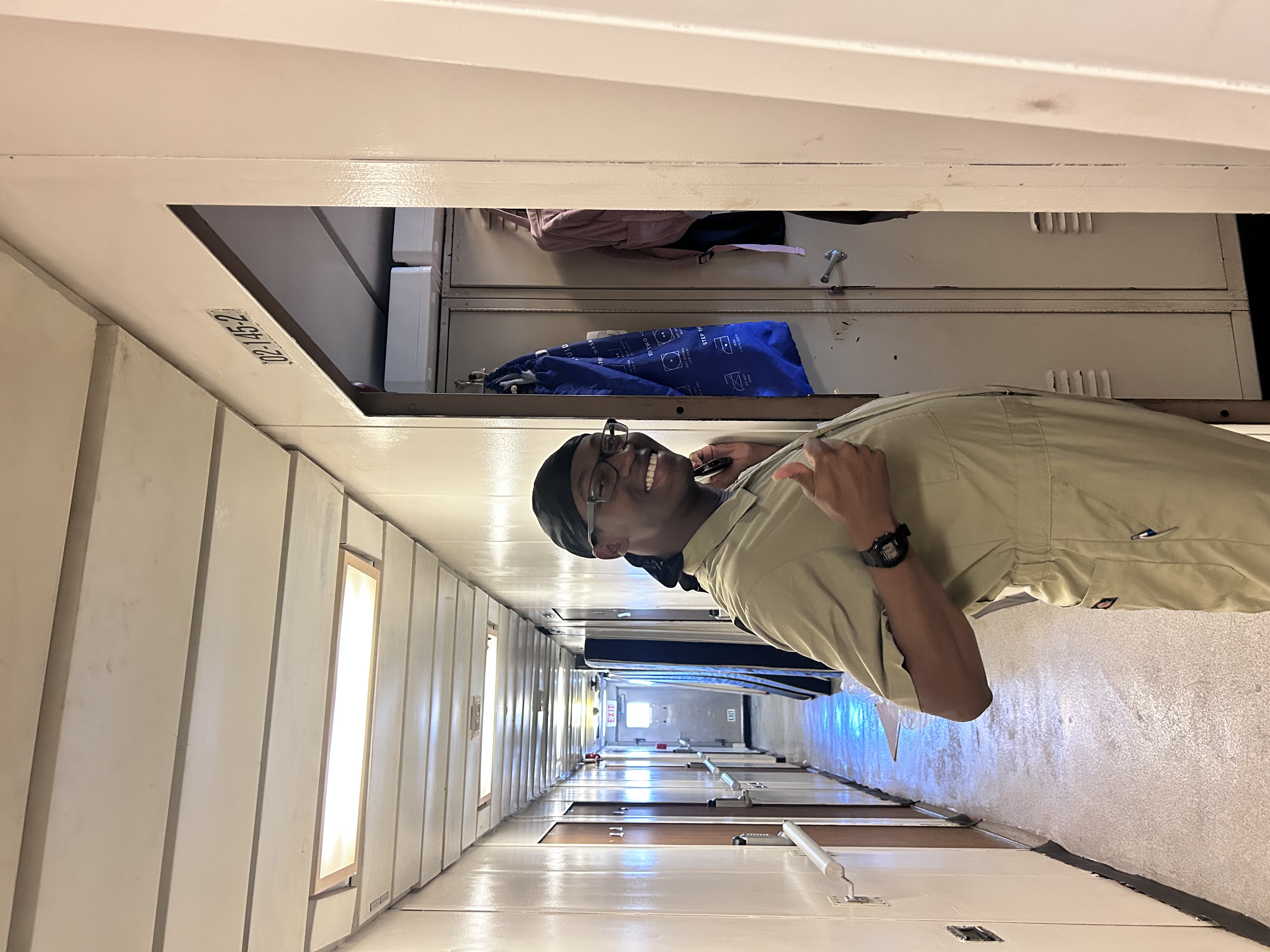Cadet Second Mate Cam Wilson