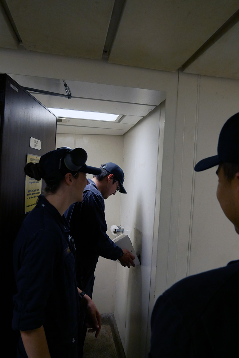 Cadets fix hand dryer