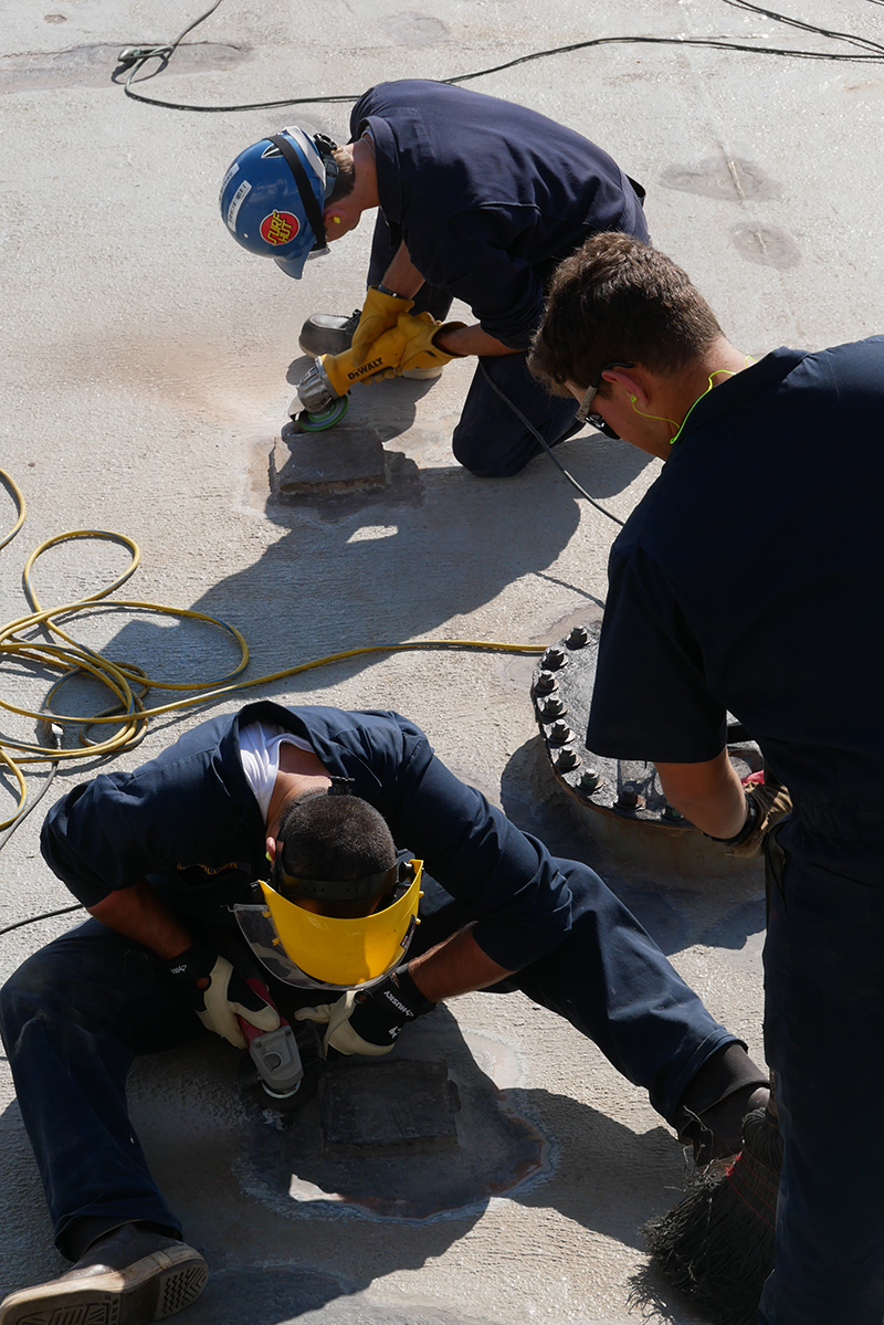 Cadets chipping paint