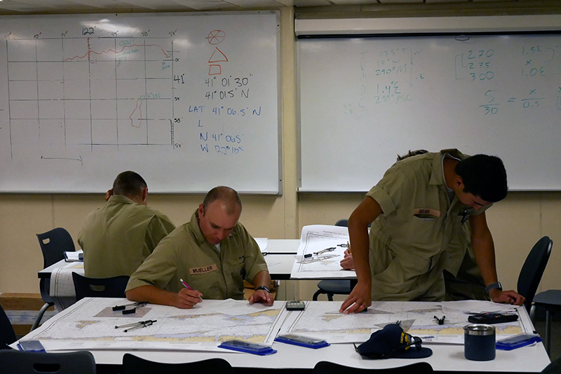 Cadets in classroom