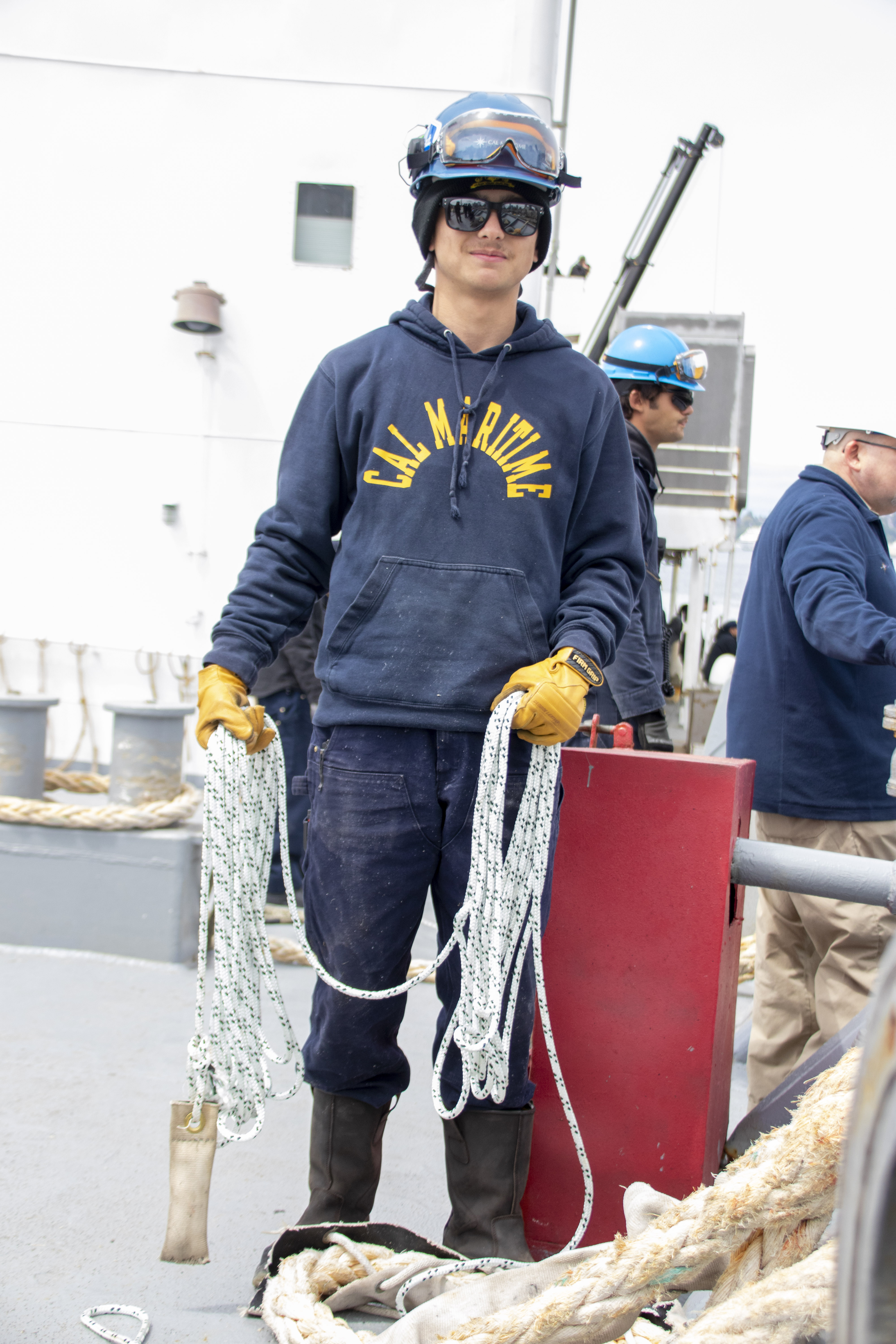 Cadet with line- Photo Credit- Sophie Scopazzi 