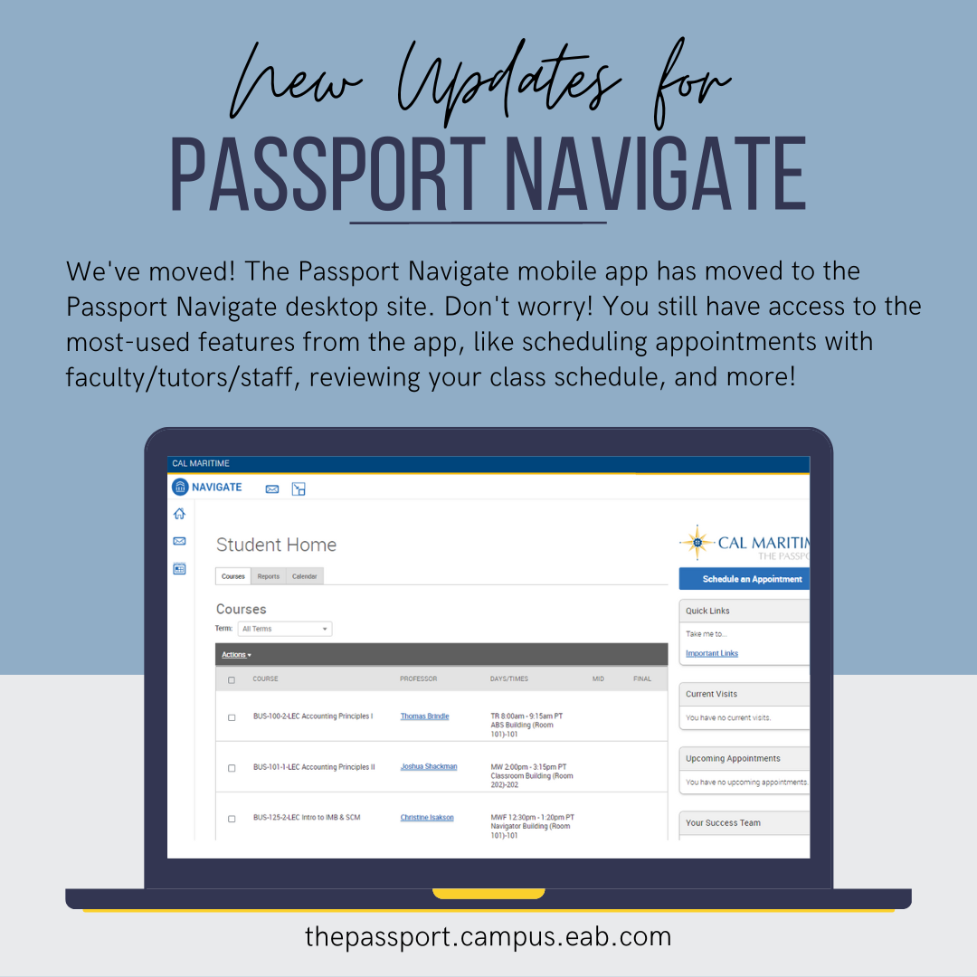 We've moved passport to desktop!